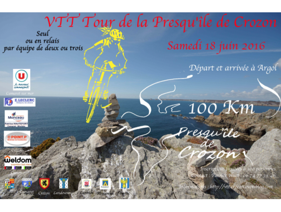  1er  VTT Tour de la  Presqu'île de Crozon